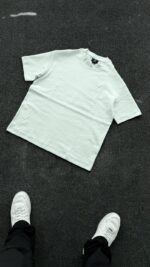تیشرت اچ ان ام سبز پاستیلی گرم بالا (لوزفیت) - Image 4