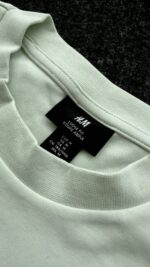 تیشرت اچ ان ام سبز پاستیلی گرم بالا (لوزفیت) - Image 3
